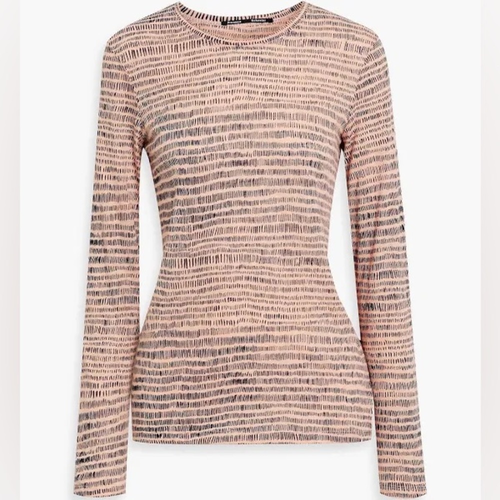 Proenza Schouler printed cotton jersey tee